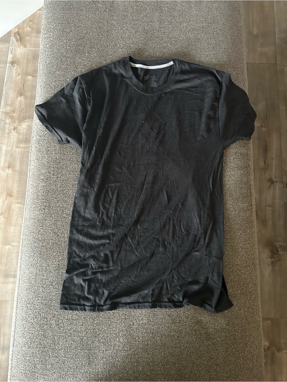 Classic Black Crew Neck Men’s T-Shirt